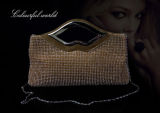 2014 Fashion Lady Evening Clutch Hand Bag with Rhinestone (XW112)