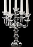 12in Crystal Ball Candelabra for Wedding and Home or Restaurant