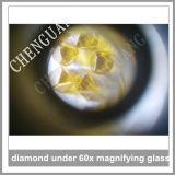 High Quality Diamond, Diamond Under 60X Magnifying Glass, Yellow Color Diamond, Purity Diamond