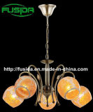 2014 Modern Glass Ceiling Lamp with Yellow Color Glass