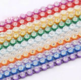 Ss8 a Colored Rhinestone Banding Plastic Cup Chain Pointback Stone Banding (TS-ss8/2.5mm)