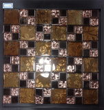 Golden Glass Art Mosaic for Background Wall / Mosaico (VMW3347)
