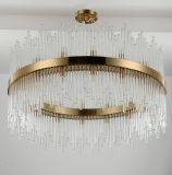 Hotel Project LED Pendant Lighting Crystal Chandelier for Lobby