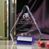Triangle Crystal Glass Trophy Award