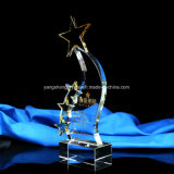 Wholesale Acrylic Crystal Trophy for Business Souvenir