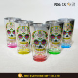 Custom Colored Electroplating Pint Glasseakable Glass 480ml