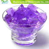 Cube Shaped Crystal Soil Water Beads Wedding Decoration Vase Table Centre Piece