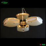 Modern Style Square Glass Chandelier Light for Ceiling