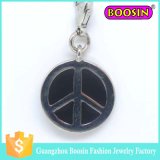 Round Tag Charm for International Peace Symbol/ Peace Charm #16458