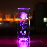 3D Laser Crystal Glass Cube Craft for Crystal Gift