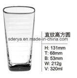 Drinking Glass Cup with Decal Printing Home Decoration Sdy-F00216