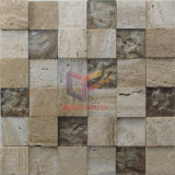 Beige Travertine Mix Crystal Mosaic Tile (CFS1019)