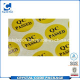 Best Sale with High Quality QC Pass Stickers Labels