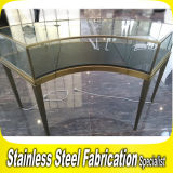High Grade Bespoke Stainless Steel Jewelry Display Showcase