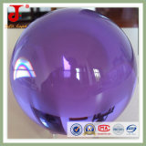 Transparent Purple Crystal Glass Ball (JD-CB-101)