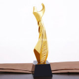2018 Resin Trophies High-Grade Crystal Cup Prize Trophy Model Creative Metal Trophy