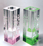 Wholesale Colored Crystal Glass Vases (15044)