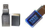 3D Laser Engraved Glow Custom 2GB / 4GB / 8GB / 16GB / 32GB / 64GB Crystal USB Flash Drive
