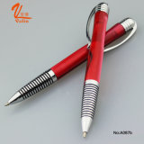 Classical Style Metal Pen Red Color Acrylic Ball Pen