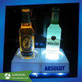 Liquor Bottle Shelve Display Illuminated Acrylic Liquor Display Stand, LED Bottle Shelf