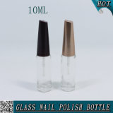 10ml Clear Round Brush Nail Polish Glass Bottle
