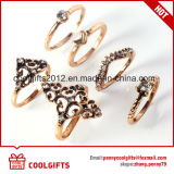 New Arrival 6PCS/Set Boho Style Women Diamond Finger Ring Sets