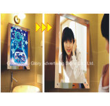 Mirror Motion Sensor and Magic Advertising Mirror LED Light Box