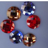 Dz-1031 Glass Stones Mirror Sew on Crystal Chinese Glitter Rhinestone