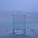 Clear Perfume Glass Bottle 100ml Cylinder Shape