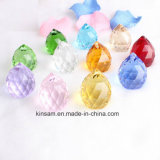 Coloured Crystal Glass Bead for Chandelier