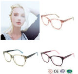 Crystal Color on Sale Acetate Eyeglasses Frame