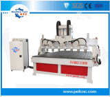 Eight Heads 3D Woodworking CNC Router Machine for Furniture Legs&Wood Statue