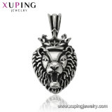 33636 Jewelry Unique Design Head of Lion Stainless Steel Jewelry Fashion Pendant