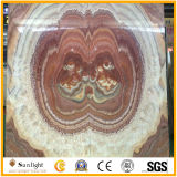 Book Match Pink/Brown Onyx for Tiles & Wall&Countertop