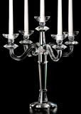 17in Faceted Crystal Candelabra for Wedding Receptions