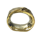 Ceramic Porcelain Gold Napkin Ring