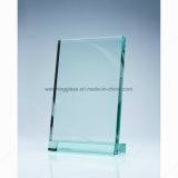 High Quality Crystal Clear Glass Craft Trophy for Souvenir