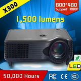Competitive Price Long Lamp Life 50000 Hours Multimedia Projector (x300)