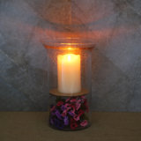Colored Tea Light Glass Candle Cup/Votive Candle Glass Holder