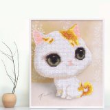Factory Cheapest Wholesale New Children Kids DIY Embroidery Craft Cross Stitch K-085