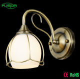 Glass and Chrome Ball Stair LED Wall Lamp for Home Decoration Lighting
