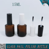 15ml Cosmetic Nail Polish Glass Bottle Amber Packing