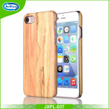 Ultra Thin Wood Skin PU Leather Soft TPU Back Cover Cell Phone Case for iPhone 7 7 Plus