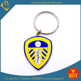 Iron Stamped with Soft Enamel Metal Keychain