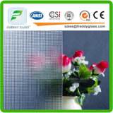 3mm-8mm Clear Crystal Patterned Art Glass in Good Quality