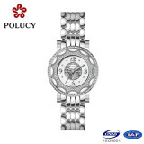 New Luxury Watch Brand Silvery Jewelry Clasp Stainless Steel Ladies Watch