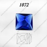 Square Glass Crystal Jewelry Crystal Stone for Necklace Accessories