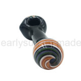 Factory Supplier Glass Smoking Spoon Pipe (ES-HP-463)
