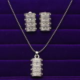Fashion Imitation Jewellery Set, Necklace Set (1017-195)