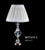 High Quality Simple Clear Crystal Table Lighting (WT7175-1)